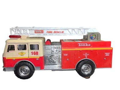 Tonka Fire Rescue 168 Funrise 05329 Battery Operated 2004 Toy Fire Truck Vehicle - Image 1 of 4