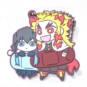 Kyojuro Rengoku Muichiro Tokito Demon Slayer Keychain Japanese Gashapon Gadget - Picture 1 of 2