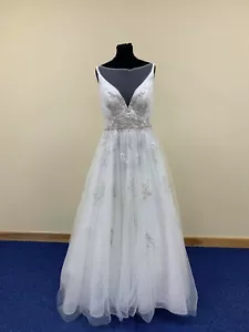 BNWT Alfred Angelo Bridal Dress ivory lace and tulle size 14. Style 2565 - Picture 1 of 8