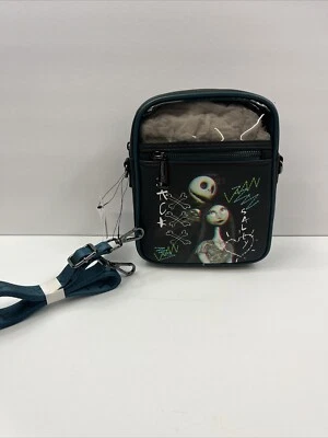 Loungefly Disney Crossbody Bag Nightmare Before Christmas Jack and Sally NEW - Image 1 of 4