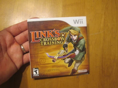 LINK'S CROSSBOW TRAINING NINTENDO WII NEW SEALED US EDITION Cardboard Sleeve - Image 1 of 4