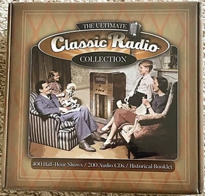 THE ULTIMATE CLASSIC RADIO COLLECTION-200 CD BOX SET-400 SHOWS-FACTORY SEALED! - Imagen 1 de 4