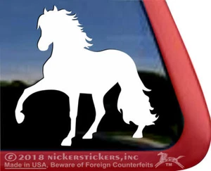 Peruvian Paso Horse Trailer Window Decal - Bild 1 von 3
