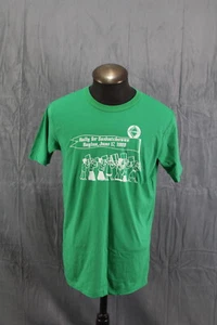 Vintage Graphic T-shirt -  CUPE Rally for Saskatchewan 1989 - Men's Large - Picture 1 of 7