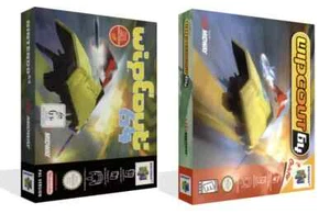 Wipeout 64 N64 Game Case Box + Cover Art Work Only (No Game) - Picture 1 of 11