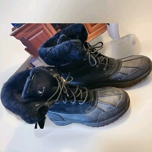 Bearpaws Mens Size 13 Black Cold Weather Boots - Picture 1 of 4