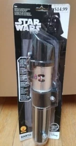 Star Wars Darth Vader Light Saber Silver & Black, Rubies - Picture 1 of 7