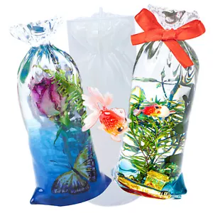 Aquarium Bag Resin Mold Silicone Miniature Diorama Terrarium Fish Tank Herbarium - Bild 1 von 13