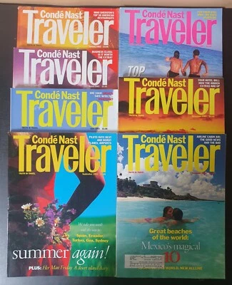 Condè Nast TRAVELER/ Magazines Lot of 9 (1993) - Image 1 of 4