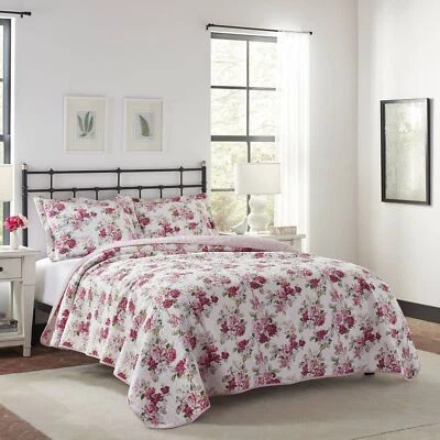 Par de fundas de almohada Laura Ashley 2 piezas 100 % algodón Foto 1 de 4