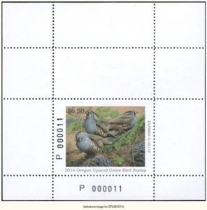 D2K Oregon Upland Bird 2014-5 $6.50 cazador - Imagen 1 de 1
