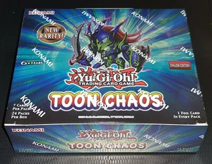 Yu-Gi-Oh! TCG: Toon Chaos Unlimited Edition Booster Display Box NEW SEALED