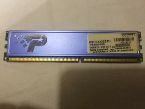 PATRIOT PSD5123331H PS000488 512MB PC-2700 DDR333 184pin CL2.5 Memory Module - Picture 1 of 3