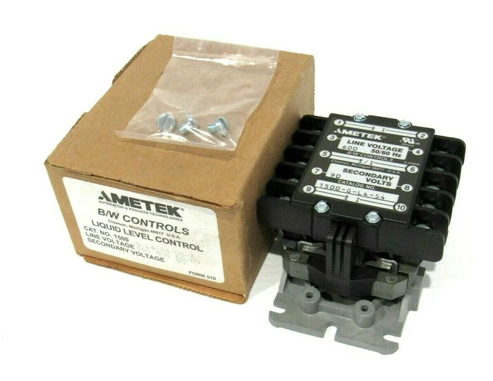 NEW AMETEK 1500-G-L4-S4-OC-X LIQUID LEVEL CONTROL 1500GL4S4OCX - Image 1 of 3