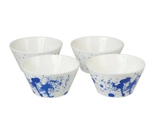 Servapetit Bowl Set Modern Cobalt Splash Pattern 23oz SHIPS SAME DAY Soup Salad - Bild 1 von 5