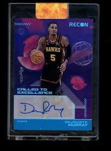 Dejounte Murray 2022-2023 Panini Recon Llamado a la Excelencia Automático Uno de Uno - Imagen 1 de 2
