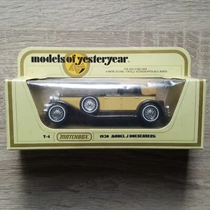 Matchbox 1930 Model J Duesenberg in OVP models of yesteryear Auto Modellauto - Bild 1 von 6