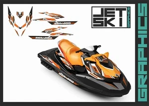 SEADOO GTI 130 2018 stickers set graphics decals kit for jet ski vinyl wrap  - Picture 1 of 2