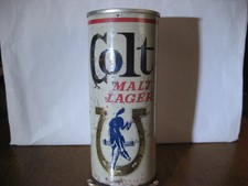 Colt "W/O" 45 Malt Liquor "Lager" 16 oz. Beer Can ! Very Rare !