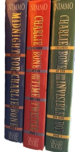 Lot Of 3 Charlie Bone Books 1-3 HB by Jenny Nimmo Invisible Boy Time Twister - Imagen 1 de 8