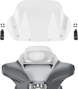 Clear 14" Windshield Windscreen For Harley Street CVO Glide FLHXSE FLHX 23 2024 - Picture 1 of 6