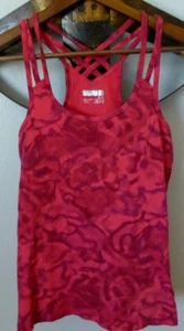 Marmot Womens Vogue Tank Size M Athletic Strappy Racerback Built-in-Bra Workout - Picture 1 of 4