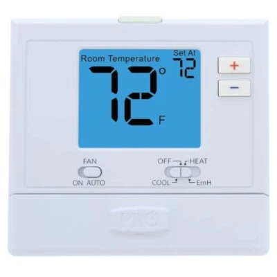 T721 Digital Non-Programmable, Multi-Stage Thermostat w/ Heat Pump (2H/1C) - Image 1 of 2
