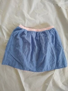 Cat & Jack Girl's Easygoing Blue Floral Eyelet Tulle Reversible Skirt XS(4/5) - Picture 1 of 12