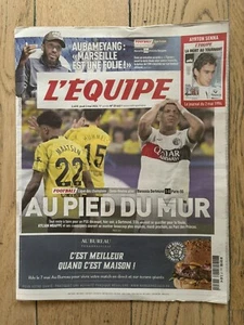 Journal L’Equipe N°25462 Du 02/05/2024 Au Pied Du Mur PSG Dortmund Senna OM - Picture 1 of 5