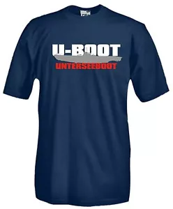 Maglia U-Boot 47 A114 Underseeboot Sommergibili Germania Guerra T-shirt Cotone - Imagen 1 de 1
