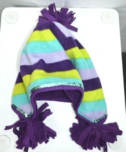 Gap Kids winter beanie ski hat size S/M sequin accents RN#54023 100% polyester - Picture 1 of 3