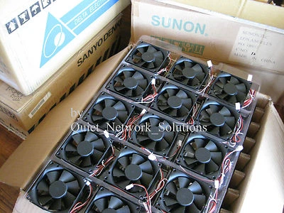 Lot 3x New replacement fans for Cisco 3825 ACS-3825-FANS= - Image 1 of 4