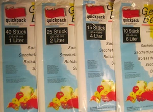Gefrierbeutel 1- 8 Liter Allzweckbeutel, edding 8000, Tüten Frühstücksbeutel - Bild 1 von 8