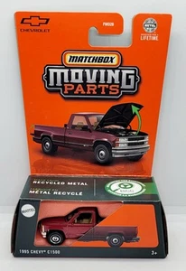 2025 Matchbox Moving Parts Maroon 1995 Chevy C1500 Pickup Truck New - Picture 1 of 4