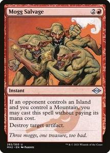 Mogg Salvage Modern Horizons 2 Magic MTG Instant CARD 1x (282/303) - Picture 1 of 1