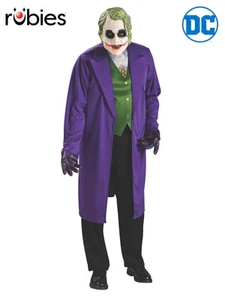 Rubies Licensed Adult Fancy Dress Costume Deluxe The Joker DC Comics - Imagen 1 de 4