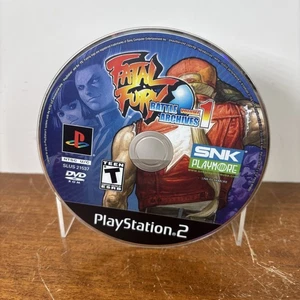Disco Fatal Fury Battle Archives Vol 1 PlayStation 2 PS2 solo probado funcionando - Imagen 1 de 2