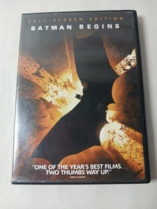 Batman Begins (DVD, 2005, Full Frame) - Picture 1 of 4