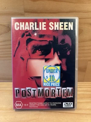 POSTMORTEM Thriller Action Adventure Drama DVD Movie (R4) Charlie Sheen - image 1 of 4