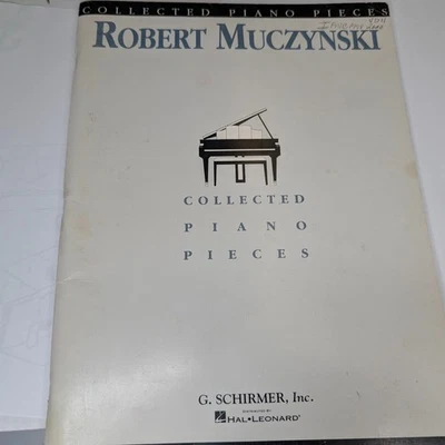 Muczynski Collected Piano Pieces Sheet Music Book G Schirmer Ed 1972 F2 - Image 1 of 4