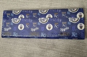 MLB Kansas City Royals Kauffman Stadium 100% Cotton Fabric 44” Wide 10 Yard Bolt - Picture 1 of 4