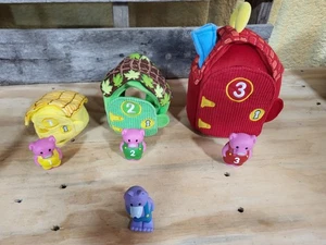 Peluche Melissa & Doug Tres Cerditos - 3 Casas - 3 Cerdos - Lobo - Muy Raro - Imagen 1 de 8