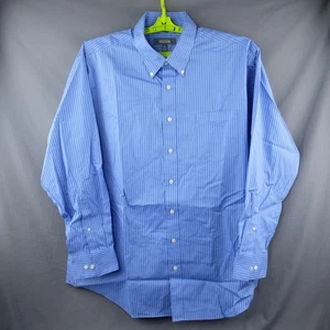 Kenneth Cole Reaction Langarmshirt XL blau gestreift - Bild 1 von 11