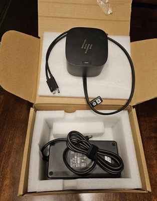 HP G4 Thunderbolt Docking Station + 280W Power Adapter (HSN-IX03 / TPN-DA25) - Image 1 of 4