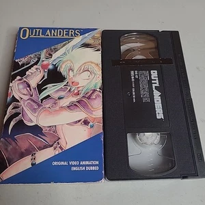 Outlanders OVA Anime VHS Video Tape Movie 90's Tested English Dubbed 1993 - Picture 1 of 11