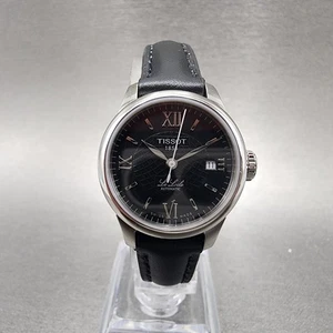 Tissot Le Locle Automatikuhr Damen 25mm schwarzes Ziffernblatt Stahl Datum rund läuft - Bild 1 von 13