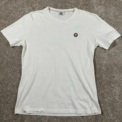 Рубашка мужская Roland Garros 2XL белая одинарный шов теннис 2009 Париж - Изображение 1 из 4