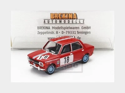 1:87 BREKINA PLAST Fiat 128 Team Scuderia Filipinetti #18 Racing 1969 BRE22541 - Immagine 1 di 2