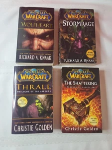 4er Set Vintage World WarCraft The Shattering, Thrall, Stormrage, Wolfheart - Bild 1 von 10