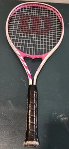 Wilson Triumph Tennis Racket Pink Series 2 - 4 3/8 Grip Size - Picture 1 of 5